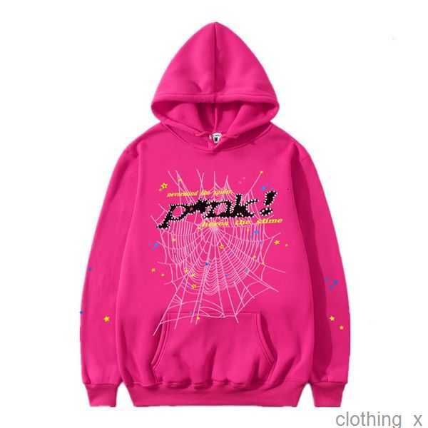 

mens hoodie sp5der hoodie young thug spider 555555 hoodies designer hooded women angel hoodies shoe printing spider web sweatshirts number p, Black