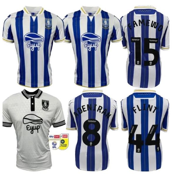 

2023 2024 sheffields soccer jerseys wednesdays men set kids kit 23 24 uniform vaulks bannan windass wilks paterson gregory smith football sh, Black;yellow