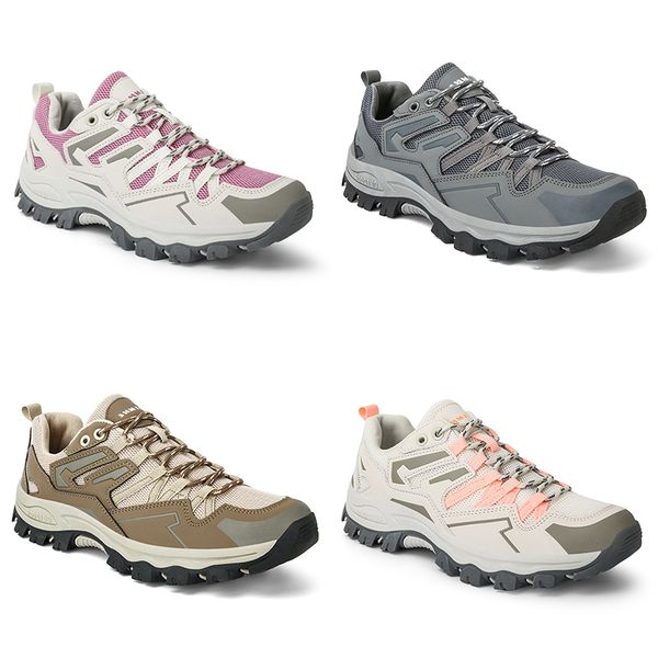 

running shoes mesh breathable men woman gray purple white pink brown trainers outdoor hiking sneakers