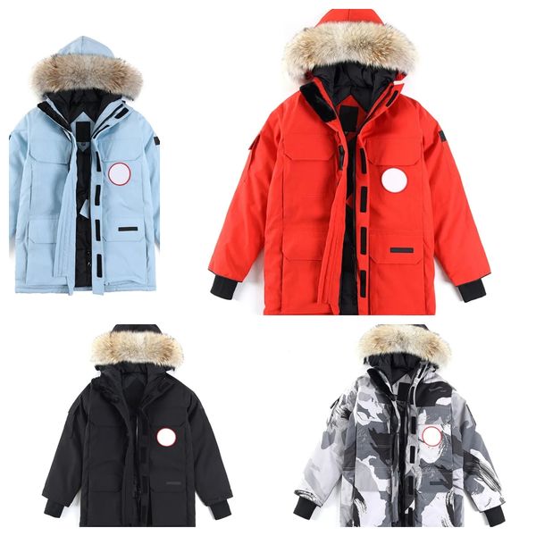

men women designer down jacket winter warm coats canadian goose casual letter embroidery outdoor winter fashion for male couples canadian pa, Black;brown
