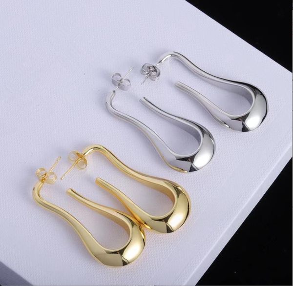 

dangle & chandelier u-shaped earrings, niche design, high-end, european and american minimalist silver needles, versatile earrings