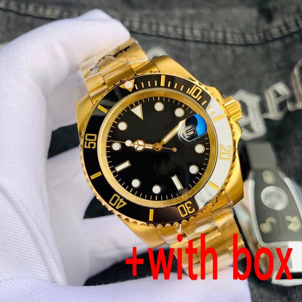 

mens designer watches aaa quality 40mm 904l automatic mechanical folding buckle sapphire glass waterproof ceramic montre de luxe homme wrist, Slivery;brown