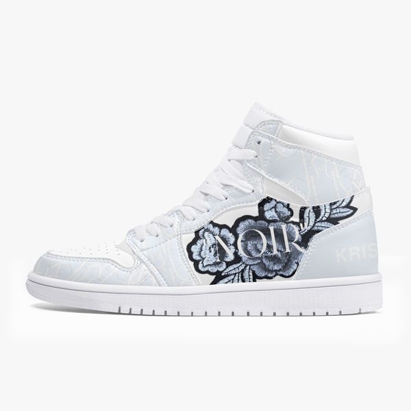 

diy classic fashion men women outdoor basketball shoes cartoon casual shoes popular versatile trend 58973