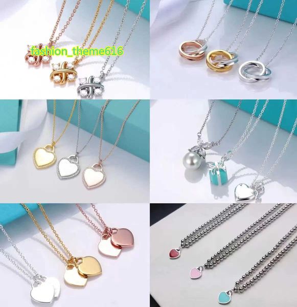 

designer jewelry necklace designer necklace gold necklace heart necklace luxury jewelry pendant necklace rose gold valentine's day, Silver
