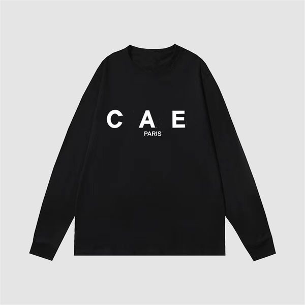 

fashion men's hoodies & sweatshirts 2023 channel luxury designer retro decoration men and women printed letter autumn/winter pullover c, Black
