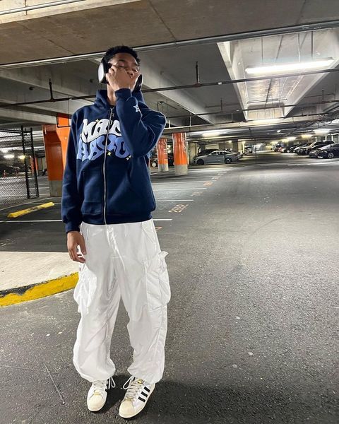 

men's hoodies sweatshirts american high street hip hop print hoodie men's long sleeve letter zip sweatshirt women's oversized, Black