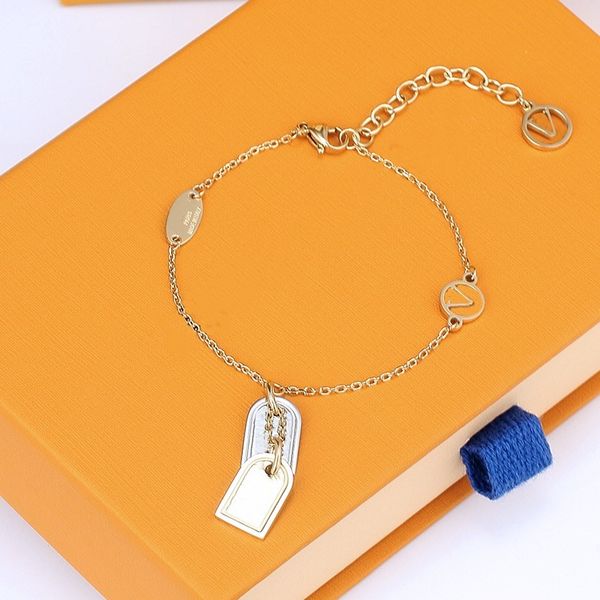 

classic designer bracelet gold bracelet designer chain 18k gold shell for girl wedding mother' day fashion jewelry women gift, Golden;silver