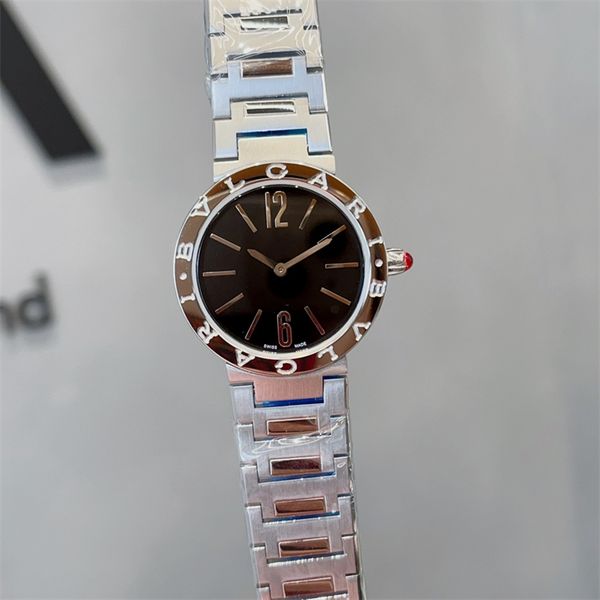 

33mm luxury classic watch for men designer watchs womens watches quartz movement wristwatch fashion wristwatches montre de luxe, Slivery;brown