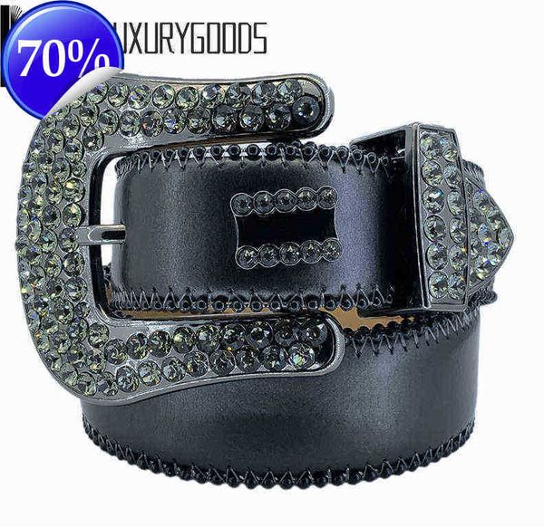 

2022 star model designer belt bb simon belts for men women shiny diamond belt black cintura uomo boosluxurygoodsmq, Blue;gray