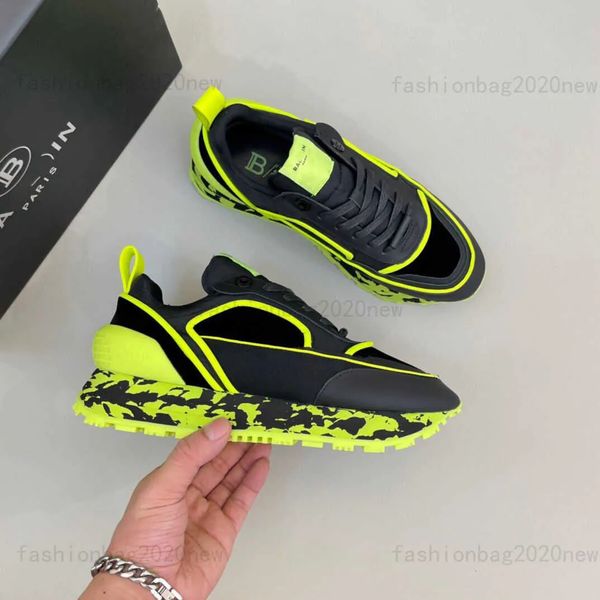 

designer luxury balmains sneaker classic letter printing casual low platform shoes mens womens outdoor run zapatos baskeball shoe, Black