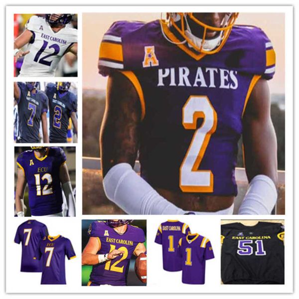

east carolina ecu college football jerseys holton ahlers keaton mitchell rahjai harris marlon gunn jr. isaiah winstead c.j. johnson ryan jon, Black