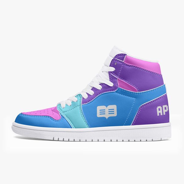 

diy classic cartoon men women outdoor basketball shoes casual shoes popular versatile 81515