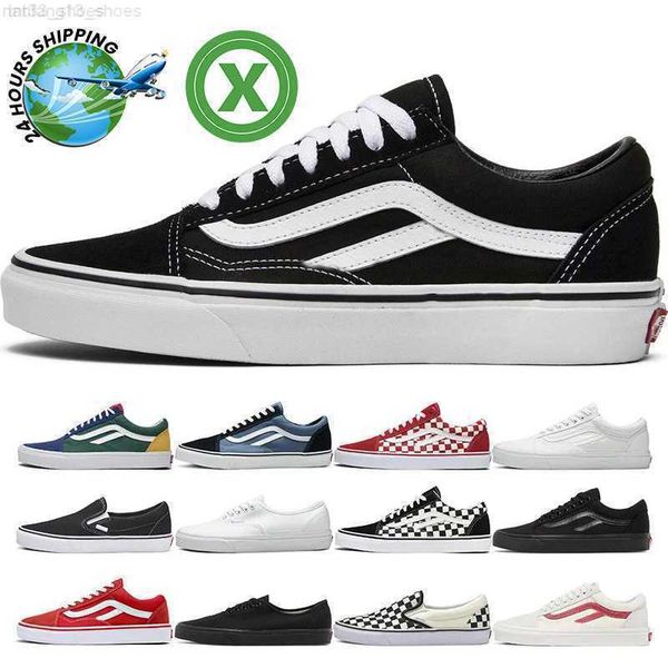 

vs designers old skool casual skateboard shoes black white red mens womens fashion size 36-44