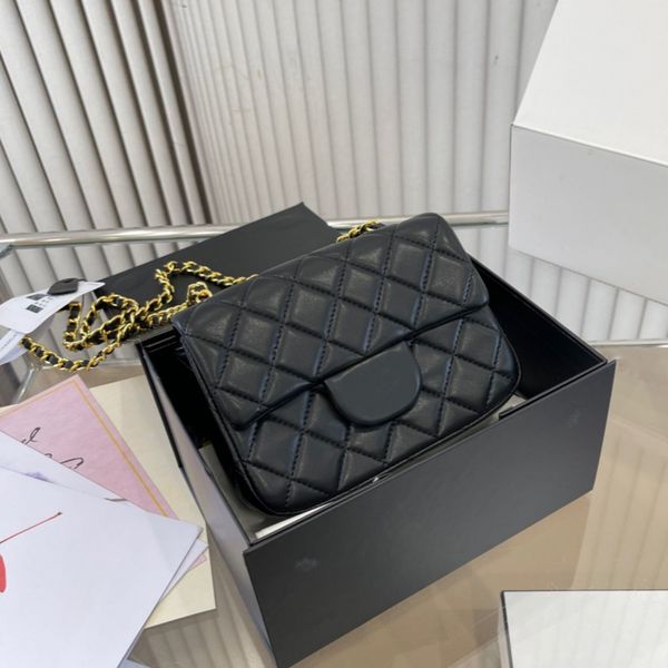 

designer shoulder bags women mini classic chain crossbody bag luxury sheepskin leather canvas fashion totes lady wallet purses handbag