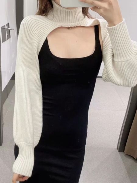 

women's sweaters women turtleneck long sleeve knitting sweater casual femme chic design pullover high street lady sw886 2303, White;black