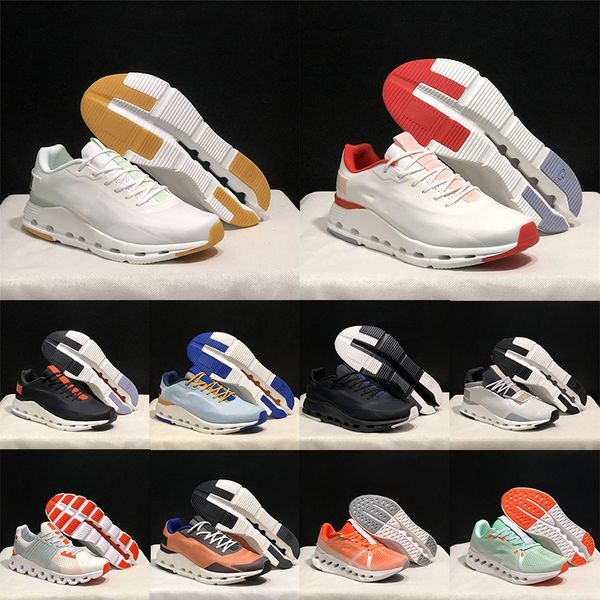 

cloud nova running shoes men women designer sneakers clouds monster swift triple black white pink blue grey mens womens oncloud onclouds out