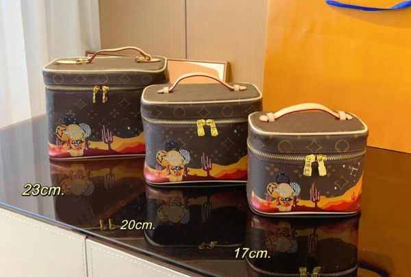 

women travel lady cosmetic bags fashion makeup bag designers toiletry travel pouch ladies purses handbags 3 size