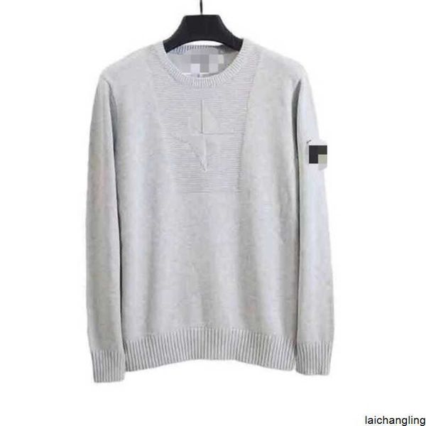 

designer stone hoodie man sweatshirts women sweatshir men sweater pullover island letter badge embroidery solid sweaters autumnwyi0o, White;black