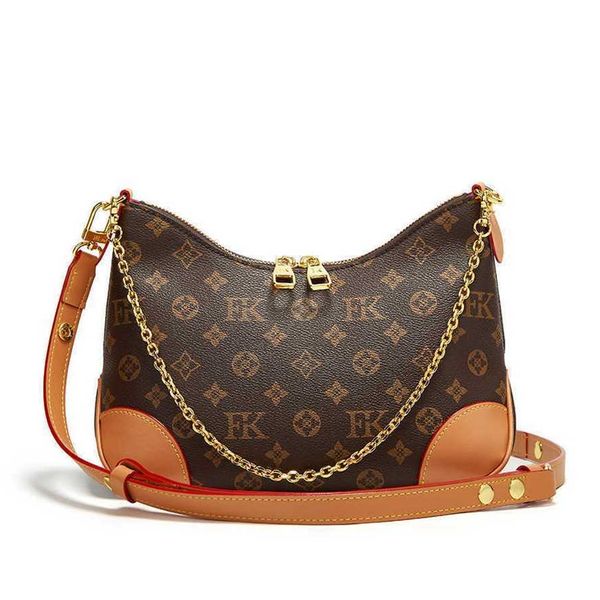 

clearance purse women's bag classic printed handheld crescent bag 2023 new fashion underarm bag one sling shoulder crossbody bag women&