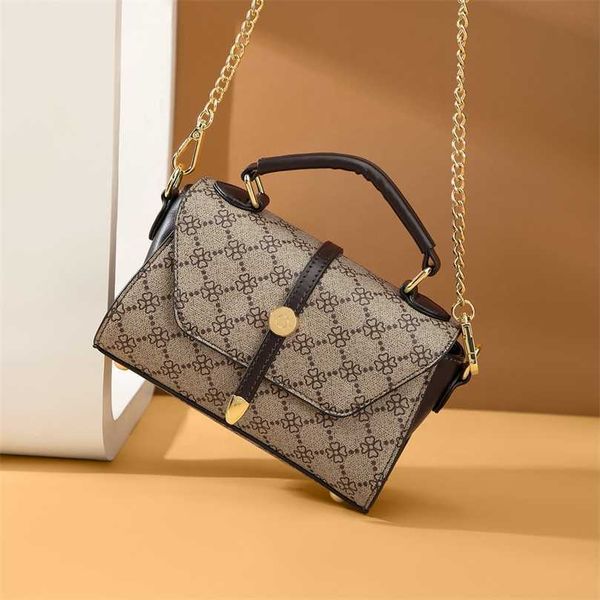 

messenger bags purses 2023 versatile casual shoulder bag women's crossbody bag fashion handbag printed small square bag