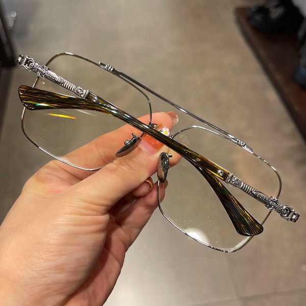 

fashion designer cool sunglasses new glasses frame large product toad mirror face male and female fat myopia flat light 8078, White;black