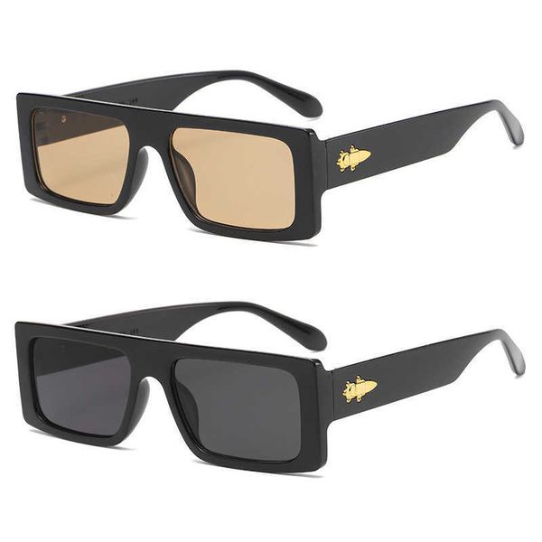 

fashion designer cool sunglasses new small box for men brown women personalized and fashionable hip-hop, Silver