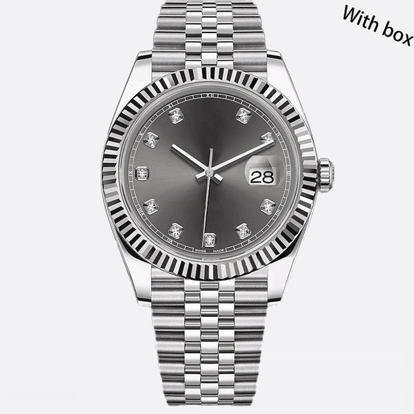 

watch for men automatic luxury watch designer womens watches reloj 41mm automatic ceramic fashion stainless steel sapphire waterproof watchs, Slivery;brown