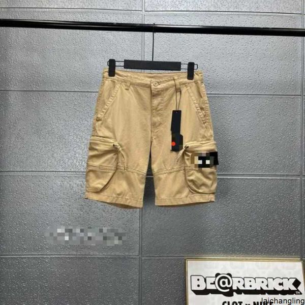 

designer compass men's shorts summer fashion island street wear cotton casual beach pants and women's european rxmx, White;black