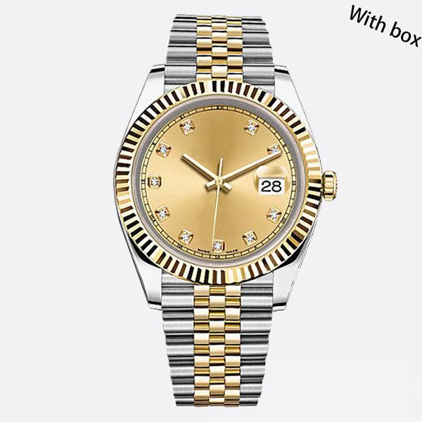 

mens watch designer watches watch for women 41mm 36mm sapphire automatic mechanical 31mm 28mm stainless steel waterproof luminous wristwatch, Slivery;brown