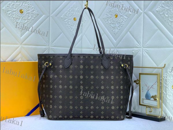 

m40995 new fashion mother package high capacity totes bags shopping bag handbag leather 2pcs set quality