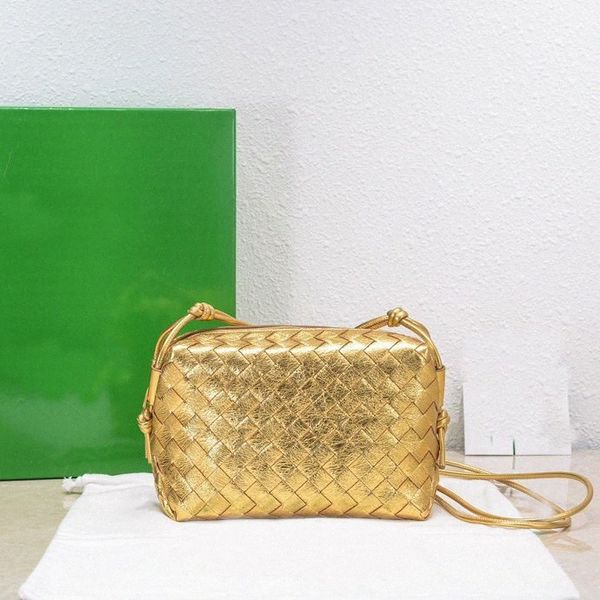 

small loop camera bag medium cassette intrecciato leather cross-body bags mini shoulder bag muse brass finish women luxury designer handbag