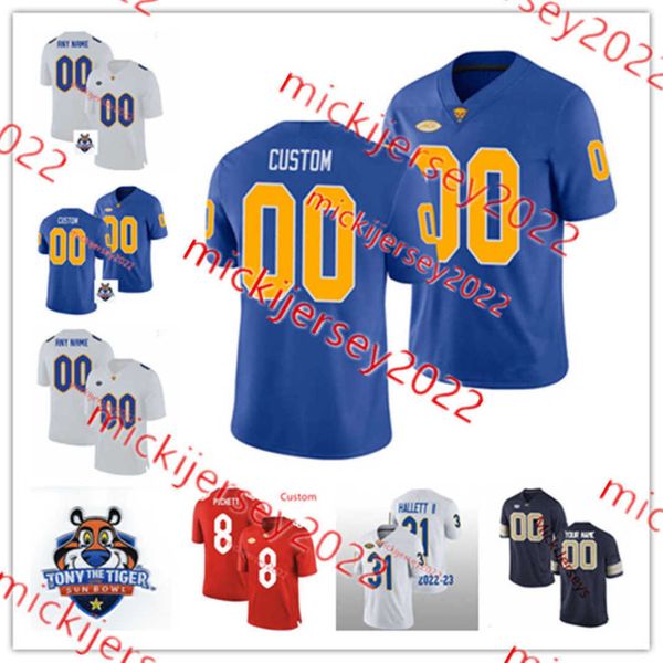 

calijah kancey chris doleman pittsburgh panthers football jersey mike ditka 13 dan marino 29 curtis martin 33 tony dorsett 25 darrelle revis, Black