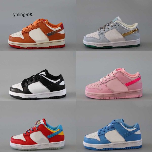 

kids shoes low boys sports girls baby sneakers designer trainers running shoe chunky black panda kid youth toddler infants triple pink stran
