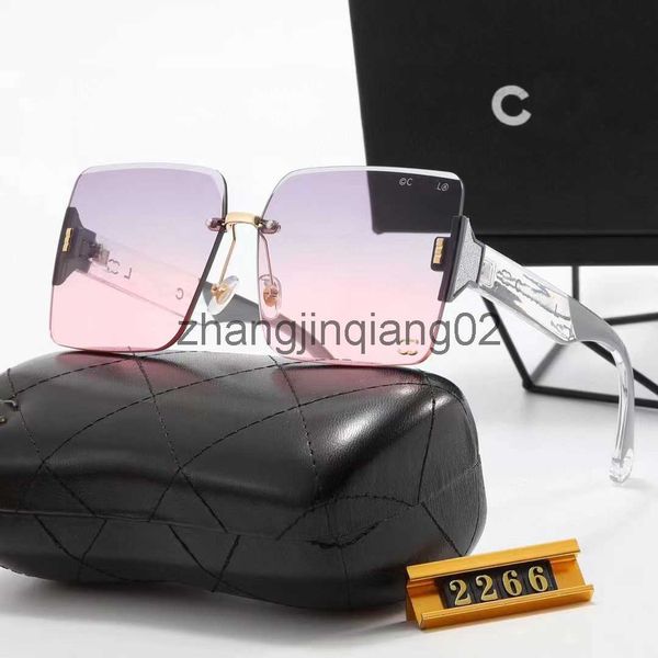 

designer channel sunglasses cycle luxurious fashion brand sports polarize c c sunglass men women vintage baseball beach driving pink rimless, White;black