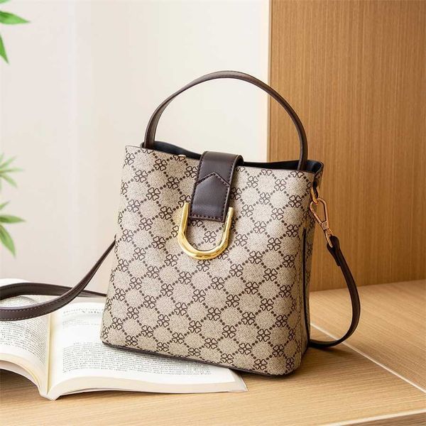 

clearance purse 2023 new bag women's fashion casual shoulder bag crossbody bag handbag water bucket bag women