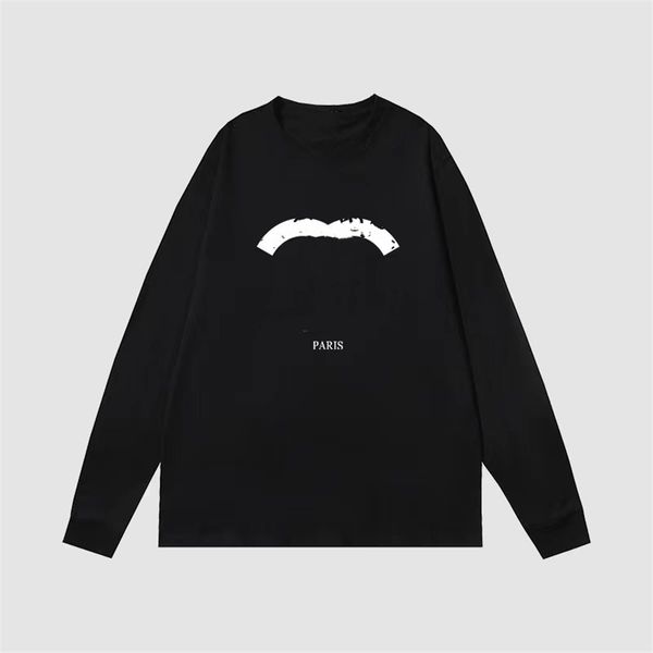 

fashion men's hoodies & sweatshirts 2023 channel luxury designer retro decoration men and women printed letter autumn/winter pullover c, Black