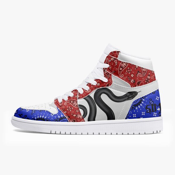 

diy classic fashion men women outdoor basketball shoes cartoon casual shoes popular versatile trend 7975