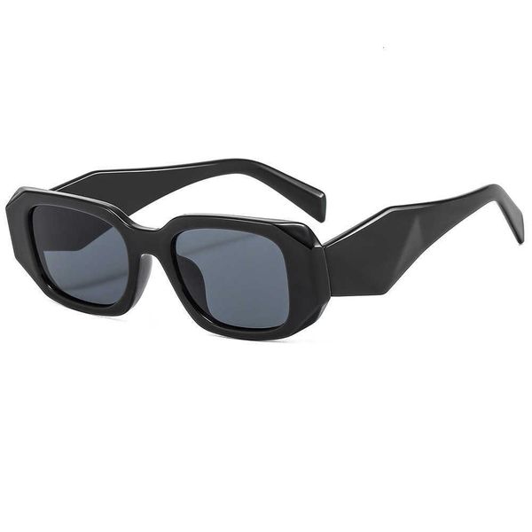 

2023 new personalized wear street p sunglasses wide leg diamond irregular fashion trend sunglasses, White;black