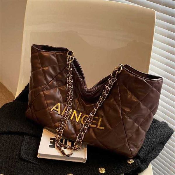 

13% off bag 2024 new launch designer handbagh large capacity autumn winter versatile shopping one shoulder women's new high-end work an