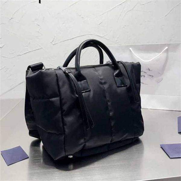 

bag 2024 new launch designer handbag business nylon carrying tide outdoor men's briefcase student leisure backpack