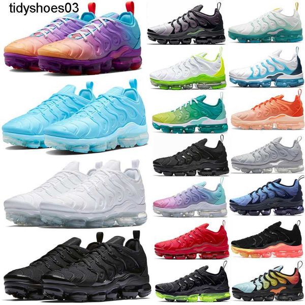 

2023 designer men tn plus women running shoes maxes tennis ball university blue triple black coquettish purple cherry tns max maxs trainers