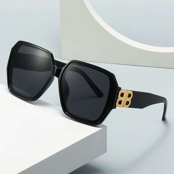 

colored sunglasses with large framed alphabets sunblock beach fashion, White;black