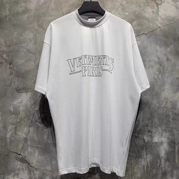 

2023ss t-shirt men women casual oversize t shirt tee, Black;brown