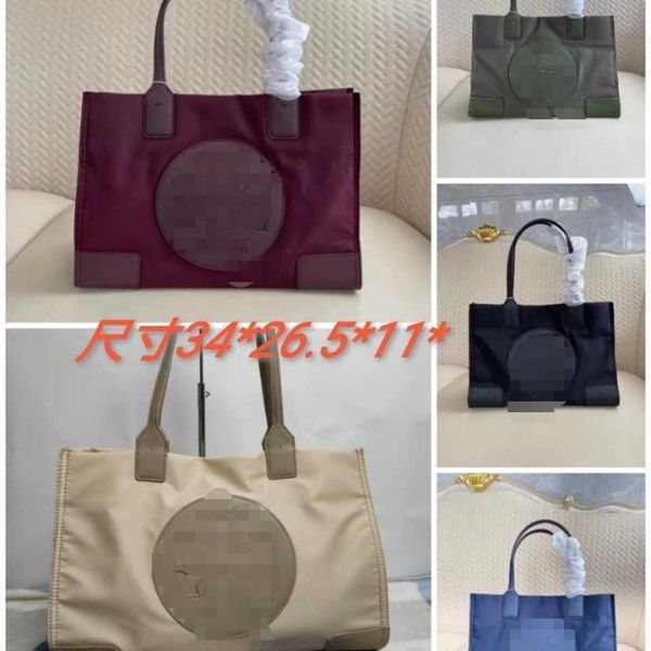 

12% off bag 2024 new launch designer handbag early launch new small tb nylon fabric with leather shopping one shoulder handheld women's
