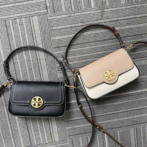 

22% off bag 2024 new launch designer handbag early launch underarm women's mahjong single oblique cross cowhide colored small