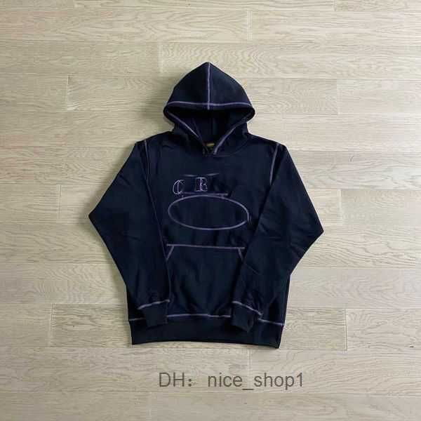 

cortiez boat men's & sweatshirts printing hoodie loose high street y2k clothes casual clothing spider hoodie trapstar tracksuit 2 014o, Black