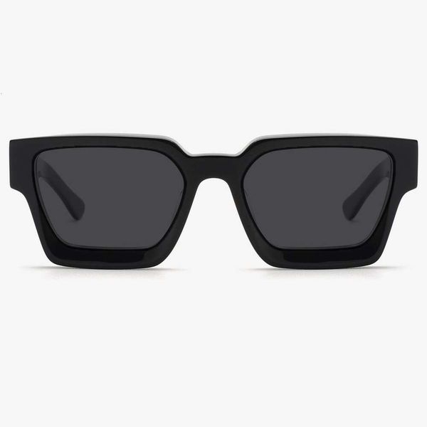 

large framed sunglasses for men and women simple fashionable thick legged, White;black