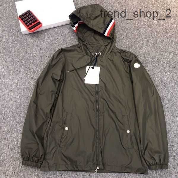 

2023 jacket monclairs jacket mens jacket luxury designer brand hooded hoodies windbreaker lightweight slim jumpsuit jacket h97a, Black;brown