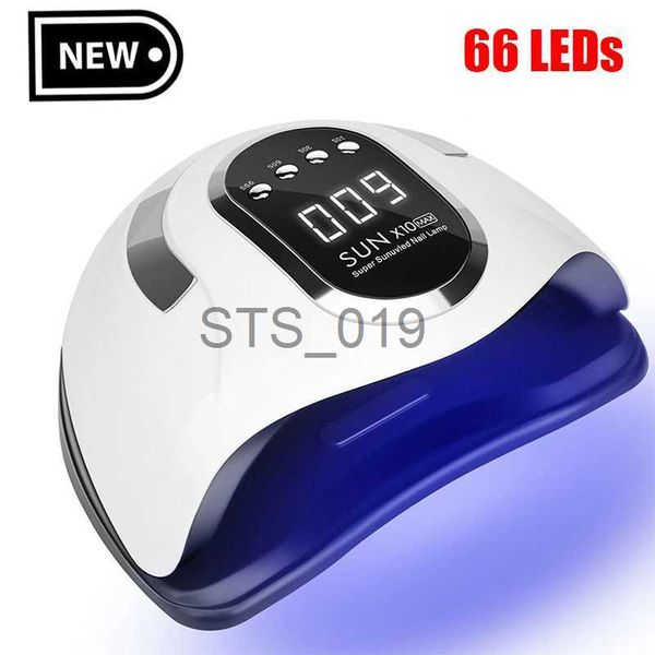 

nail dryers high power x10 max uv led nail lamp for fast drying gel nail polish dryer 66leds home use nail dryer for manicure salon x0828