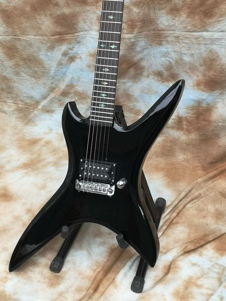 

electric guitar, stealth, quality guitar, abalone inlay